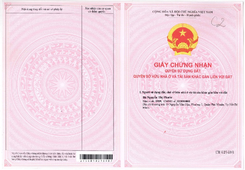 Sổ hồng có giá trị bao nhiêu năm? Có thời hạn vĩnh viễn không?